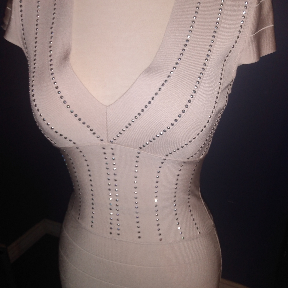 Bebe Bobycon Form Fitted Dress